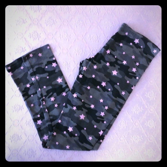 Camo "Stars" Leggings - Picture 1 of 4